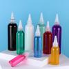Botella PET personalizada, subbotella de plástico transparente de 500 ml, botella de muestra cosmética, botella de alcohol con pulverizador pequeño, botella de pulverización de niebla fina