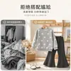 Conjunto Casuais de Moletom e Calça para Primavera e Outono 2026 Novo Estilo Meninas Bebê Estilo Coreano Doce Calça Micro Flare Versátil Estiloso