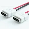 Enchufe de carga Tipo-C de salida de doble cable conector de carga rápida PD de carga inversa dispositivo con arnés de cable de carga integrado
