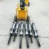 La máquina divisora hidráulica para minería es fácil de mover, simple de operar y mantener, y es un equipo de fractura de roca estático sin vibraciones para túneles