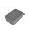 Caixa de Almoço de Silicone de Grau Alimentício Transfronteiriça com Tampa, Caixa de Almoço para Trabalhadores de Escritório, Caixa de Almoço de Aparência Sofisticada que Pode Ser Aquecida no Micro-ondas, Caixa de Almoço para Micro-ondas