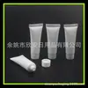 Manguera con tapa de rosca de 10 ml para limpiador facial, manguera translúcida esmerilada para subempaque, manguera de 10 g para acondicionador de cabello
