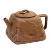 Salsa Esmalte Barro Viejo Roca Tetera Cerámica Copa Justa Olla Chinoiserie Retro Simple Hogar Juego de Té Kung Fu Juego de Té