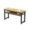 Mesa Larga de Sala de Conferencias, Pupitres y Sillas Escolares, Mesa de Capacitación para Adultos, Escritorio de Estudio, Escritorio para Clase de Tutoría, Escritorio de Estudiante