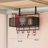 Cesta colgante para cama de dormitorio, estante para snacks para literas, estante de almacenamiento junto a la cama para artículos varios, caja de almacenamiento para dormitorio universitario, no requiere perforación