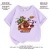 Carreras Velocidad Remolino Batalla Equipo Monstruo Llama Coche Ropa Infantil Niños Coreano Verano Rojo Camiseta de Manga Corta Moderna 7