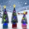 Nueva Base de Caja de Regalo Árbol de Navidad de Aguja de Pino con Luces LED Adornos de Navidad Regalos de Navidad