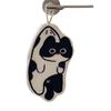 Toalla de Mano de Terciopelo Coral Xiangfeng de Dibujos Animados Gato Negro Lindo Animalito Absorbente Espesada Toalla Facial Toalla de Mano Pañuelo Venta al Mayoreo