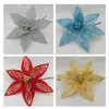 Flores Artificiais de Natal Personalizadas, Árvores de Natal, Decorações de Natal, Cabeças de Flores, Decorações de Janela, Pingentes