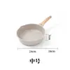 Panela Wok Antiaderente Estilo Japonês Pedra Maifan Wok Doméstico Panela Antiaderente Panela de Alumínio Fogão de Indução Frigideira Panela Universal