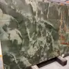 Escalones de Piedra Natural de Mármol Verde Esmeralda Real, Encimeras de Isla, Paredes de Fondo, Pisos, Mesa de Comedor de Piedra, Venta Directa del Fabricante