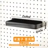Estante de Almacenamiento de Tablero Perforado para Puerta de Hogar Gancho para Puerta de Dormitorio Hierro Accesorios de Tablero Perforado Estante de Almacenamiento Combinado