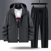 Chaqueta de escalada de montaña, chaqueta de otoño para hombre, traje deportivo de dos piezas para hombre, ropa de Sichuan occidental, chaqueta fina para exteriores para montañismo