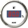 Medidor de Nível de Óleo Universal 52mm Medidor de Combustível para Modificação de Veículo e Barco Luz de Fundo Dupla Cor 12V/24V