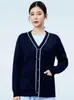 Suéter Médico e de Enfermagem Uniforme de Enfermeira Manga Longa Cardigã Grosso Roupa Externa Salão de Beleza Roupa de Trabalho Macio Amigo da Pele Quente e Confortável