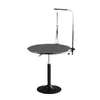 Mesa de tosa para animais de estimação, estação de banho e tosa para cães, mesa elevatória hidráulica rotativa pneumática para cães e gatos de pequeno e médio porte, corte de cabelo para pet shop.