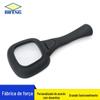 Lente de vidro plástica do punho da pintura de borracha preta de 65mm ampliação de 3 vezes com a lâmpada UV do detector do dinheiro da luz do diodo emissor de luz multifuncional