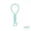 Chaveiro Corda Trançada Monocromática de Nylon Cordão Mosquetão Masculino e Feminino Corda de Mão para Casal Pingente de Bolsa Cordão para Celular Chave