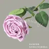 Buquê único de rosa princesa artificial para decoração de cena de casamento, material DIY, flor artificial para arranjo decorativo