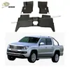 Adecuado para Volkswagen Amarok 2010 2016 2018 Camioneta Alfombrillas de Piso TPE Ecológicas