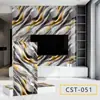 Tablero de aluminio-plástico autoadhesivo pegatinas de pared habitación en blanco pared de cemento papel tapiz especial sin formaldehído adhesivo fuerte pegatinas de pared imitación mármol