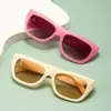 Nuevas Gafas de Sol Estilo Retro Europeo y Americano, de Moda y Tendencia, Versátiles, Sencillas, Anti-UV, para Mujer