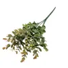 Folhas de Eucalipto Simuladas, Folhas de Dinheiro, Plantas Verdes, Arranjos de Flores Artificiais, Arranjos Florais, Adereços para Fundo de Foto, Decoração