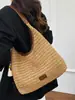 Bolsa de Mano Tejida Shuai Mi Home Estilo Nuevo 2026 Estilo Perezoso Bolso de Hombro Gran Capacidad para Viajes al Trabajo Playa Vacaciones Bolso de Axila