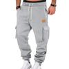 Cross-border American New Europeu e Americano Calças esportivas casuais de outono e inverno masculinas Calças esportivas masculinas com vários bolsos Calças de moletom masculinas
