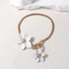 Transfronterizo Europeo y Americano Rosa Fresca Rojo Flor nicho dulce alta calidad luz lujo temperamento nuevo verano chica lindo pulsera