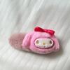 Lindo Peluche Reductor de Edad Clip de Quebrado Lateral Horquilla para Cabello Roto Estilo Nuevo de Otoño e Invierno Clip bb Clip de Una Palabra Dulce Adorno para la Cabeza Horquilla
