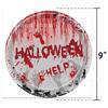 Nuevo Tema de Fiesta de Halloween Mano de Sangre Vajilla Thriller Rojo Decoración Infantil Desechable Tridimensional