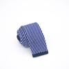 Nueva corbata de lazo tejida de lana para hombre, corbata plana, versión coreana de 5 cm de ancho, corbata tejida estrecha, venta al por mayor de fábrica de Shengzhou