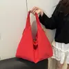 Nova Bolsa de Ombro Casual, Grande Capacidade, Estilo Preguiçoso, Bolsa de Axila Fashion, Bolsa de Mão Versátil Multicolorida para o Dia a Dia de Mulheres