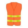 Chalecos Reflectantes para Sitios de Construcción, Protección de Seguridad, Actividades de Voluntariado, Ropa Reflectante al por Mayor, Transpirable y Ligero