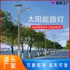 Poste de Rua com Padrão Solar 6m LED Estilo Étnico Iluminação Externa Nova Construção Rural Engenharia Municipal Fabricante de Poste de Rua