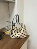 Bolso de Lunares para Mujer 2026 Nuevo de Moda Verano Moda Bolso Tote para Viajes de Negocios Gran Capacidad Bolso de Hombro Cruzado