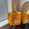 Bolsa de Hombro Grande de Alta Densidad con Bordado Resistente de Personalidad Dopamina, Nueva Nicho, para Compras, para Mujer