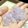 Pendente natural de ágata transparente gelo magnólia atacado botão de calcedônia amarela brincos DIY feitos à mão acessórios de balanço passo a passo atacado