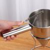 Funil para bolinhos de polvo separador de massa separação de líquidos para assar funil cônico de aço inoxidável bolinhos de peixe funil de cozinha