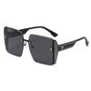 2026 Nuevo Modelo Mismo Estilo Xiaohongshu Transmisión en Vivo de Tiktok Gafas de Sol Más Vendidas Protección UV Montura Cuadrada Moda Coreana Gafas de Sol