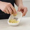 Moedor de alimentos, moedor manual multifuncional de gengibre, moedor de cebola-gengibre-alho, amassador manual de alho, espremedor de pasta de alho