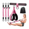 Nuevo Modelo Transfronterizo Pedal de Pie Banda de Resistencia Asistencia para Abdominales Equipo de Fitness Cuerda Elástica para el Hogar Juego de Entrenamiento para Piernas y Hombros