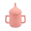Taza para bebé con pajita de silicona con dibujos animados