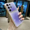 Aplicable a Samsung S26 Ultra Funda para Teléfono Brillante Degradada S25 Moda Colorida Teñida A57 A Prueba de Caídas A36 Funda Protectora A17