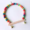Hámster Loro Suministros Juguete para Morder Puente Colgante Columpio Soporte de Barra Accesorios para Jaula de Pájaros Xuan Feng Piel de Tigre Peonía