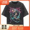 Camiseta Informal con Estampado de Animación 2025 Moda de Verano para Hombre y