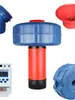 Accesorios del motor del aireador bola flotante tubería doblada cabezal de boquilla accesorios de la bomba aireadora interruptor automático aireador para estanque de peces máquina base