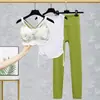 Traje de Ropa de Yoga Xiyin Sujetador Profesional de Pilates sin Aro de Acero Copa de Una Pieza Espalda Deportiva de Belleza Traje de Sujetador de Fitness