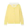 Ropa Europea y Americana para Mujer Transfronteriza, Sudadera Casual de Moda con Bloques de Color de Venta Caliente en Aliexpress, Chaqueta de Punto Falsa de Dos Piezas